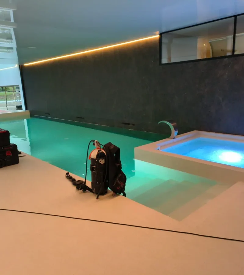 localización y reparación de fugas en piscinas