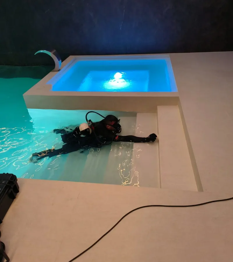 localización y reparación de fugas en piscinas